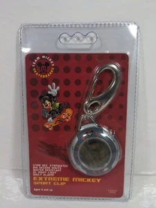 Mickey Mouse Team Mickey Skateboards Extreme Mickey Sport Clip stopwatch NEW!! - Picture 1 of 3
