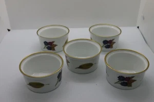 Royal Worcester Evesham Gold 4 Ramekins - Picture 1 of 4