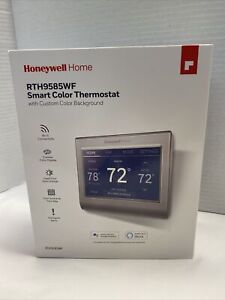 Honeywell Home RTH9585WF1004 Wi-Fi Smart Color Thermostat - Silver Open Box
