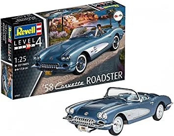 Revell 07037 58' Corvette Roadster 07037 Scala: 1:25 - Immagine 1 di 4