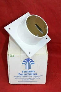 Fuente romana RPWJ-PDJ-312 Precisión Deckjet 5/16" Boquilla con drenaje y adaptador - Imagen 1 de 12