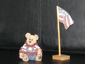 Boyds Bears "Eddie....Proud to Be a Bearmerican" Figurine #228312, 4E/1097 - Picture 1 of 4