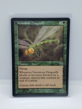 MTG Venomous Dragonfly Mercadian Masques 282/350 Regular Common