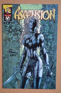 ASCENSION 1/2 signed DAVID DAVE FINCH artist NM COA wizard image top cow edition - Picture 1 of 7