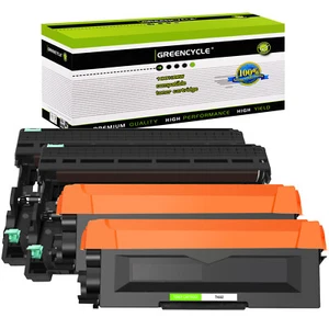 4PK Toner Compatible with Brother TN660 DR630 HL-L2300D L2305W L2340DW L2360DN - Picture 1 of 24