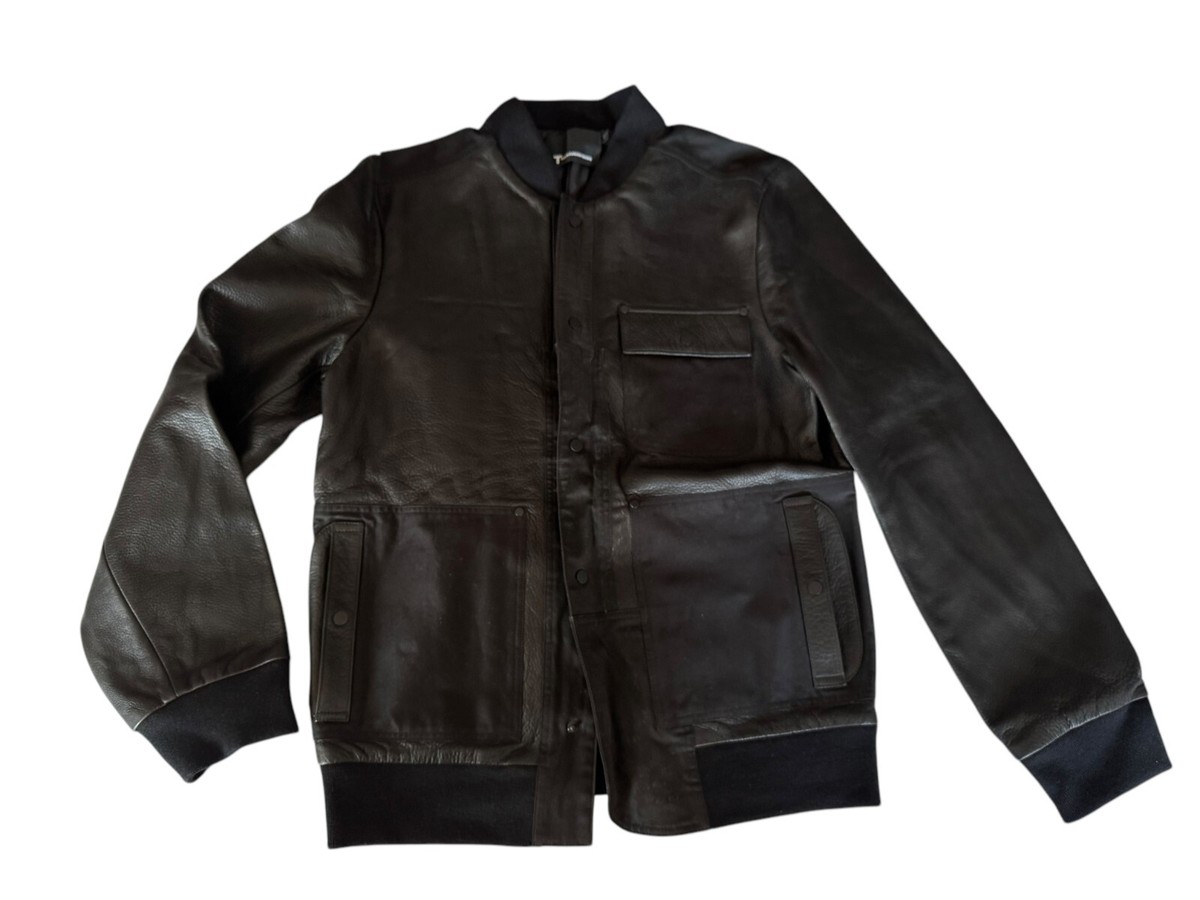 Alexander Wang Black Leather Outer Shell Coats, Jackets Alexander Wang Black Leather Outer Shell Coats, Jackets