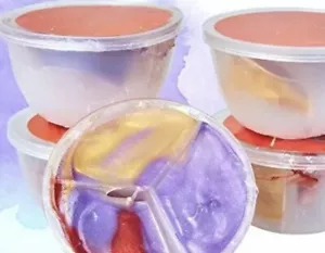 Rainbow Galactic Putty Slime - Pack of 12 Colorful Galaxy Gooey - Picture 1 of 4