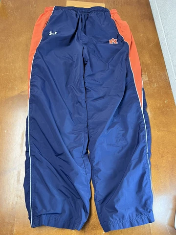 Auburn Tigers Sweatpants Mens Large Blue Under Armour Cover