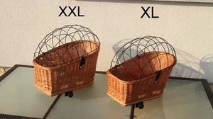 Cesta para perros cesta de bicicleta para perros para portaequipajes cesta de mimbre cesta de bicicleta XXl o XL  - Imagen 1 de 37