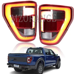 For 2021-2023 Ford F150 Raptor Left&Right LED Rear Tail Light Brake W/Blind Spot - Picture 1 of 10