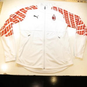 CHAQUETA DE FÚTBOL PUMA AC MILAN ACM CELDA SECA Talla Para Hombre M Blanca - Imagen 1 de 7