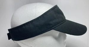 Sun Visor Hat Black -Sports Cap-Golf Tennis Beach Adjustable Summer - Picture 1 of 6