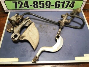 2002 Yamaha OEM WR426F WR426 Complete Rear Brake System Caliper Master YZ426 - Picture 1 of 12