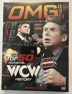 WWE: OMG, Vol. 2: The Top 50 Incidents in WCW History (DVD, 2014, 3-Disc Set)NEW - Picture 1 of 2