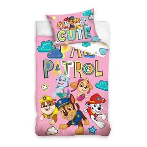 Set lettino culla copripiumino + federa ufficiale Paw Patrol 100% cotone 4390 - Foto 1 di 1