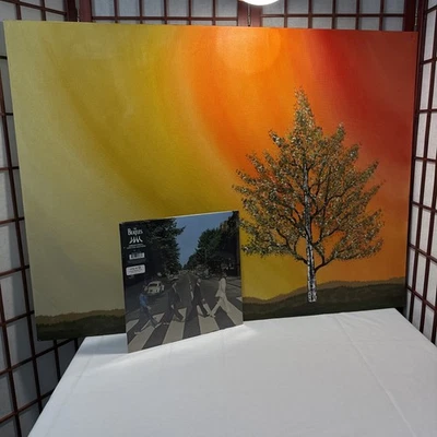 The Beatles Abbey Road Limited Edition Exclusive Green Color Vinyl LP Rare R2 - Image 1 of 4