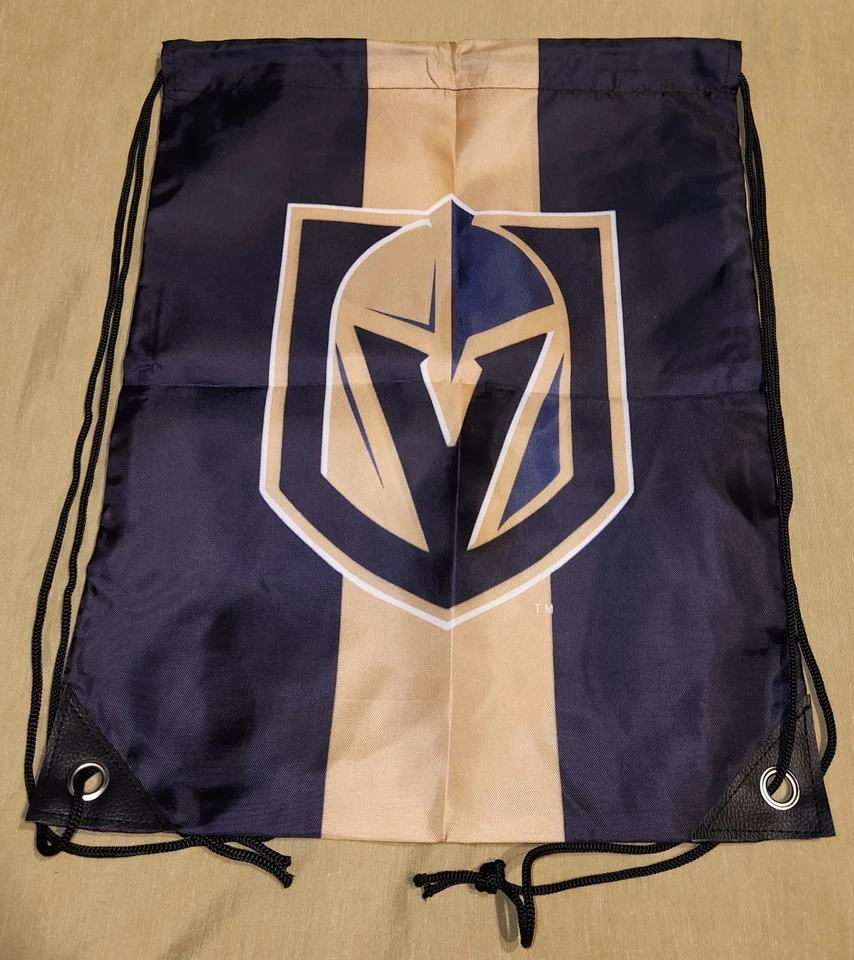 Mochila de cordão Las Vegas Golden Knights NHL nova Jack Eichel - Imagem 1 de 1