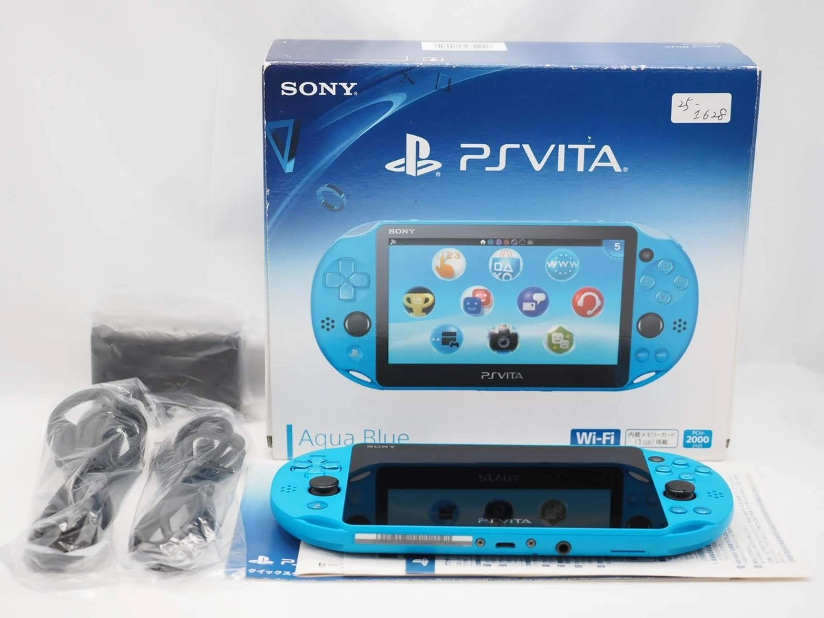 Sony PlayStation Vita Blue Video Game Consoles for sale - eBay