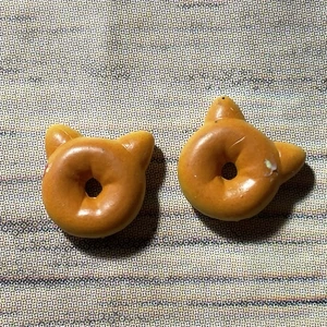 Calico Critters Sylvanian Families Food Kitty Cat Bagels Bread Croissants - Picture 1 of 2
