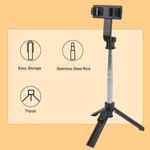 Selfie Stick Phone Tripod Stand Remote Control 6 Sections For Photo Video BEA - Photo 1 sur 12