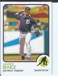 Javier Baez 2022 Topps Heritage High Numbers  SP Image Variation - Picture 1 of 1