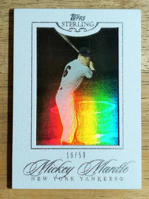 2006 Topps Sterling Framed White #20 Mickey Mantle - Image 1 of 2