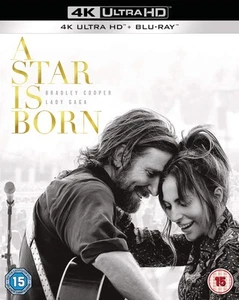 A Star is Born (2018) (4K UHD Blu-ray) Andrew Dice Clay Anthony Ramos Lady Gaga - Imagen 1 de 4