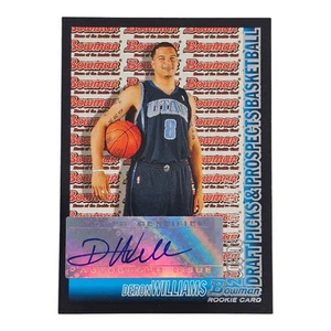 2005-06 Bowman Draft Picks and Prospects DERON WILLIAMS #159 Rookie RC Auto - Picture 1 of 3