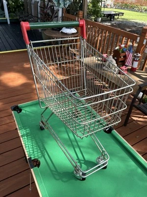 Publix Children's Metal Shopping Cart (12.5"x19"x26") - Image 1 of 4