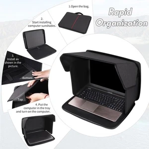 Housse de protection pliable pour ordinateur portable, accessoire de - Bild 1 von 6