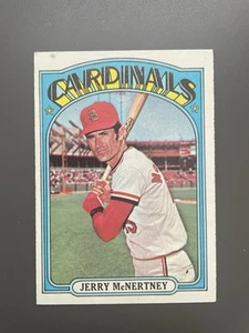 1972 Topps #584 Jerry McNertney St. Louis Cardinals - Foto 1 di 2