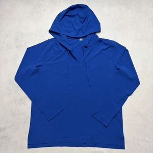 Falda Desgarrada Sudadera con Capucha Mujer Extra Grande XL Azul Sol Capucha Santorini Playa Exterior - Imagen 1 de 7