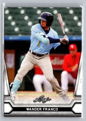 2021 Leaf Multi Sport #10 Wander Franco - Image 1 of 2