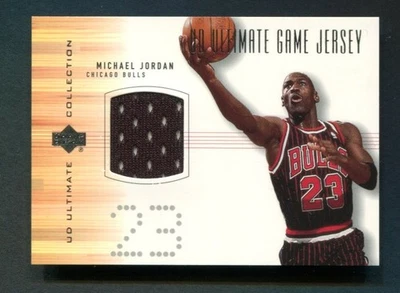 2000-01 Ultimate Collection Michael Jordan UD Ultimate Game Jersey #MJ-J GU - Image 1 of 2