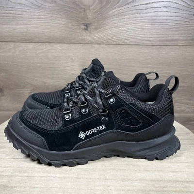 Timberland Lincoln Peak Low GTX GoreTex Hiking Boot Shoes Black Womens Size 7 - Image 1 of 4