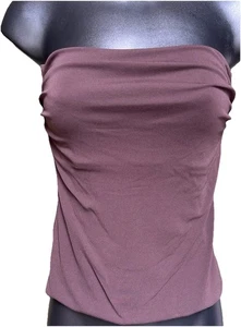 Top tubolare Y2K Tina Turk marrone piccolo usato - Foto 1 di 8