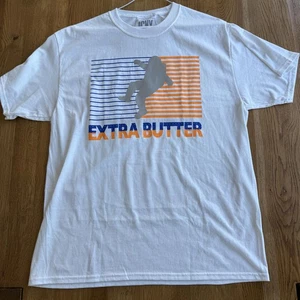Extra Butter Saucony Space Man Size L Men's T-Shirt NWOT - Picture 1 of 3