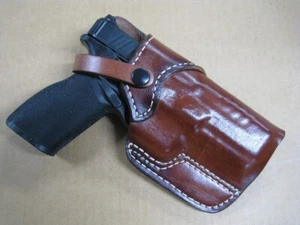 Azula Leather Cross Draw With Safety Strap Holster CCW ..Choose Gun - A - Picture 1 of 5