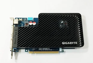 Gigabyte NVIDIA GeForce 8600 GT 512MB GV-NX86T512H Dual DVI-I Silent Pipe II - Picture 1 of 4