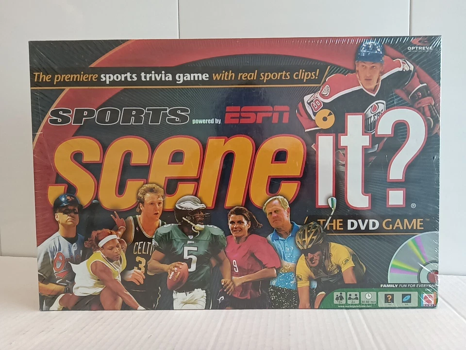 Mattel Scene It? Powered By ESPN Family Party DVD Game Sports Video Clips Trivia - Image 1 of 4