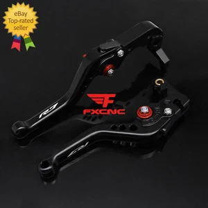 For Yamaha YZF R7 2021 2022 2023 2024 Brake Clutch Levers Adjustable CNC Short - Picture 1 of 13