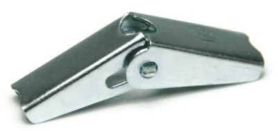 Anclajes de pared huecos de ala de palanca 1/4"-20 - paneles de yeso, yeso, bloque de mampostería zinc Foto 1 de 4