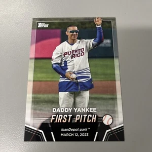 Daddy Yankee SP FIRST PITCH 2024 Topps Series 2 #FP-4 - Picture 1 of 2