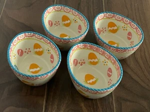 4X *NEW* Temp-tations "Old World Egg Hunt" Easter Collection Egg Ramekins 8 oz - Picture 1 of 1