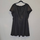 Lane Bryant Women's Plus Metallic Black Dress Size 22/24