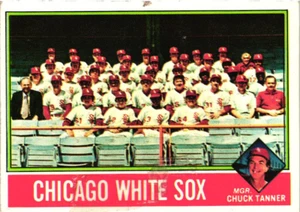1976 Topps - White Sox Team Checklist Chuck Tanner #656 - Picture 1 of 2