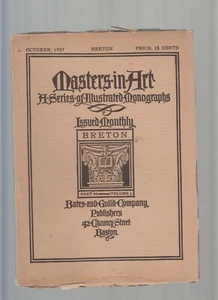 Masters in Art-Breton Oct. 1907 8 Plates-----2 - Imagen 1 de 1
