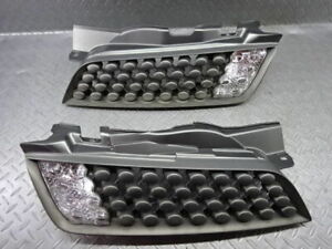 Nissan Genuine 2004 March Micra K12 Front Grill Grille Set Gray OEM JDM Used