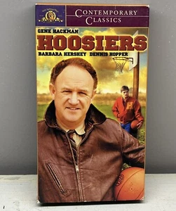Hoosiers VHS 2000 1986 Video Tape Contemporary Classics Indiana Basketball Movie - Picture 1 of 11