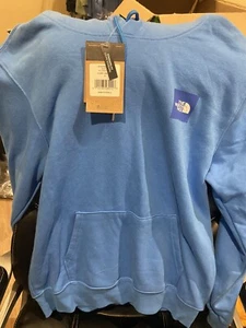 The North Face Patch Pullover Hoodie Sweatshirt clear lake blue - Bild 1 von 1
